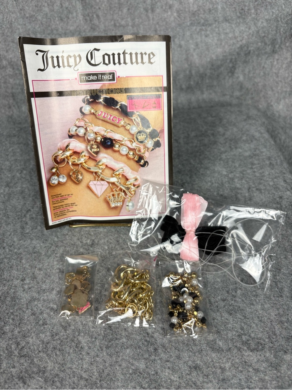 Juicy Couture Make It Real DIY Charm Bracelet Jewelry Making Kit